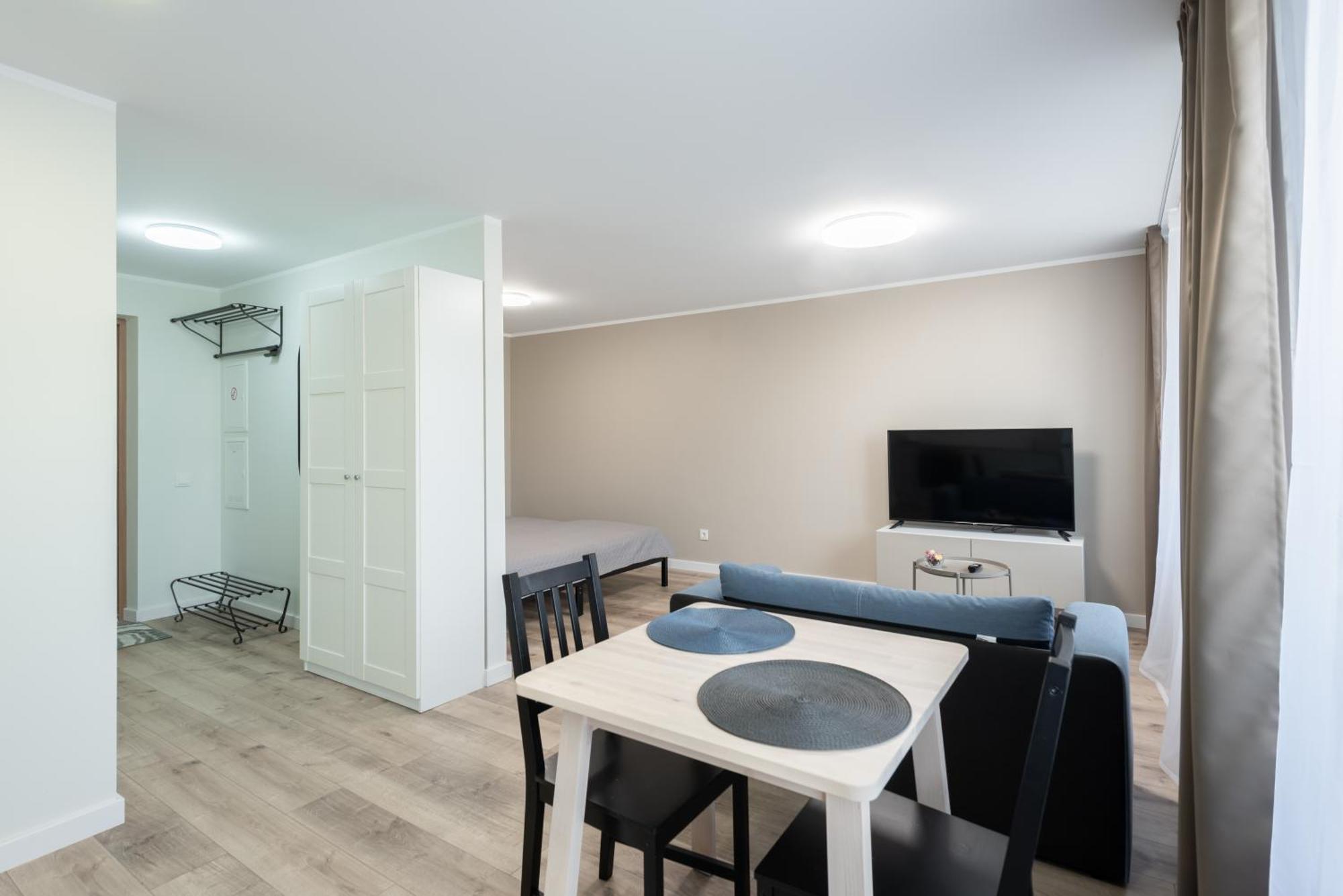 Stiklo Apartamentai Radziwiliszki Dış mekan fotoğraf