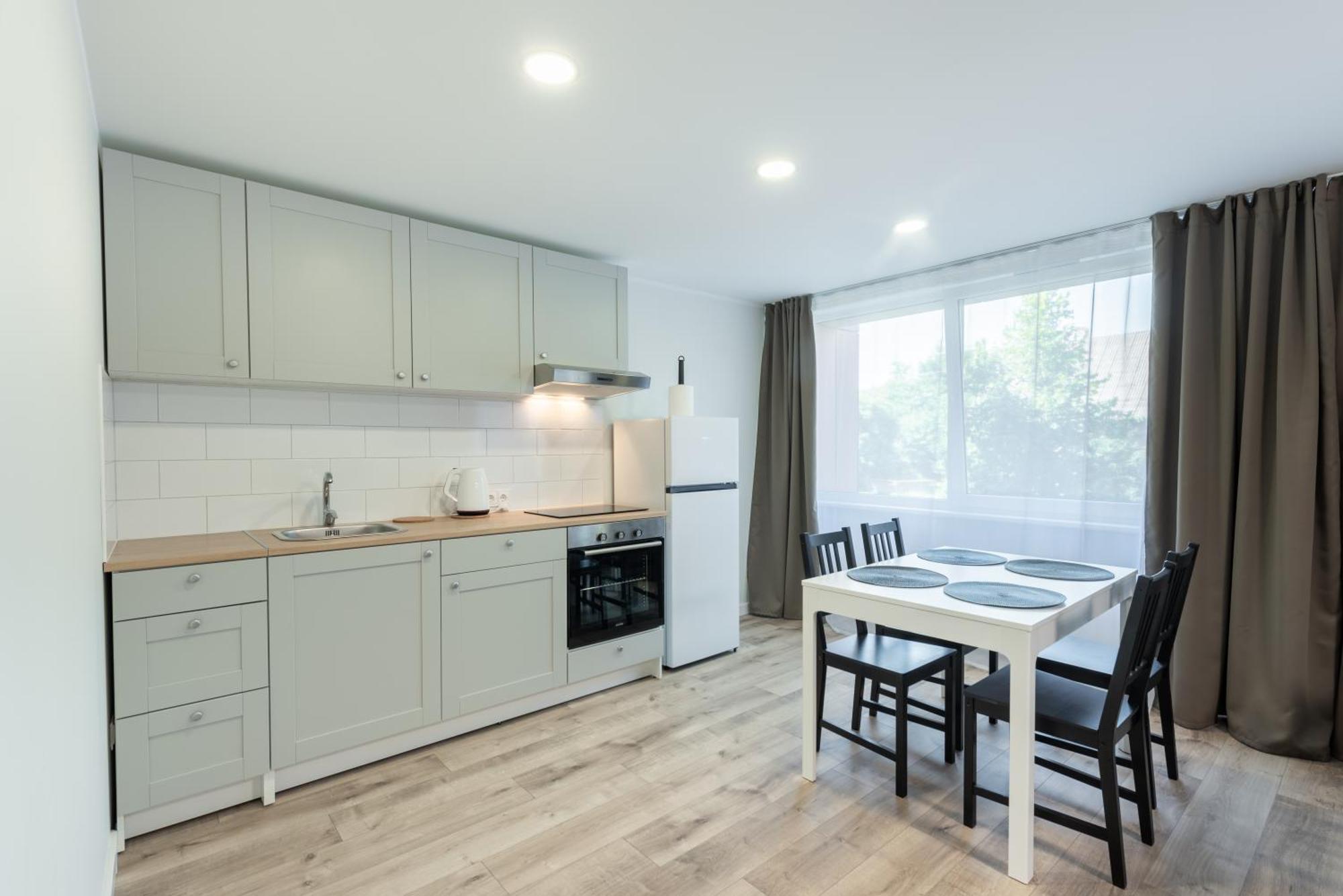 Stiklo Apartamentai Radziwiliszki Dış mekan fotoğraf
