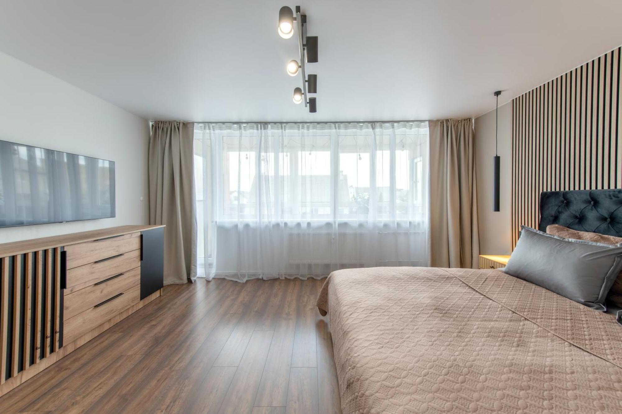 Stiklo Apartamentai Radziwiliszki Dış mekan fotoğraf